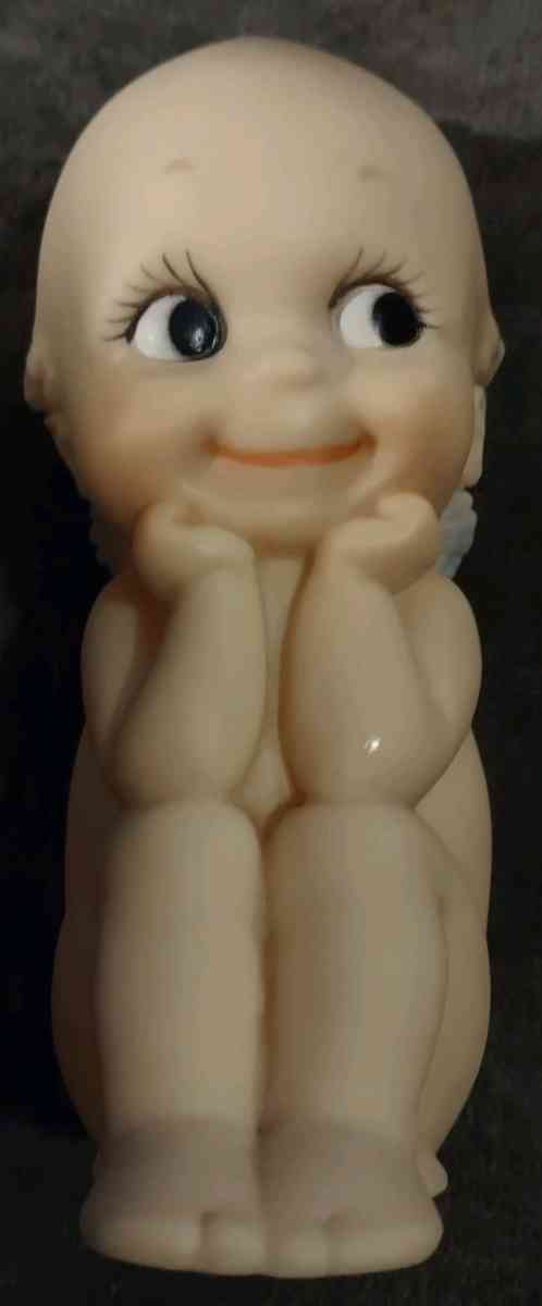 THINKER KEWPIE SQUEAKY DOLL  CAMEO  VINTAGE ROSE ONEILL - Hayward, California