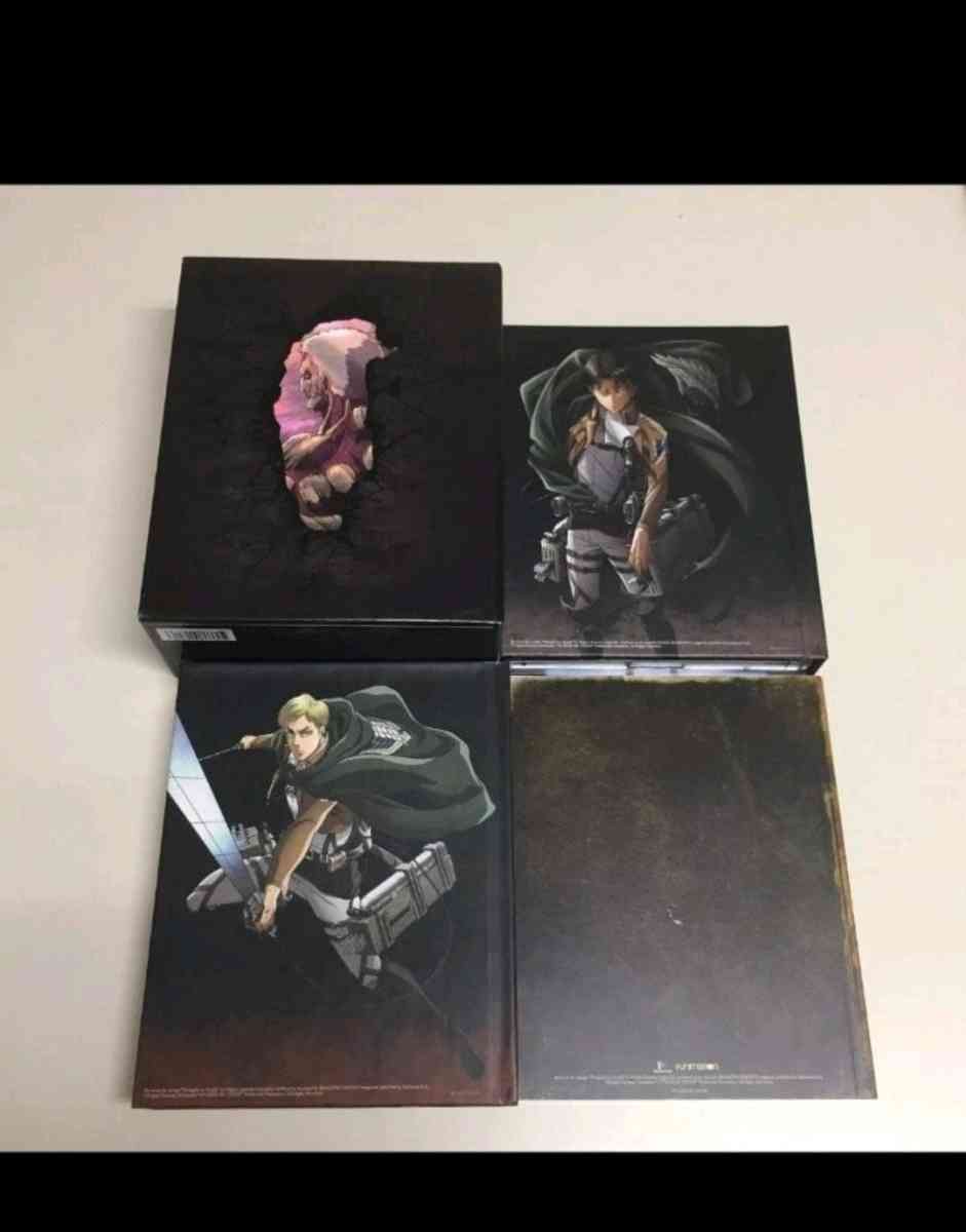 Attack on Titan season 3 Limited Edition complete set - Fort Worth, Texas - FleaMarketBay