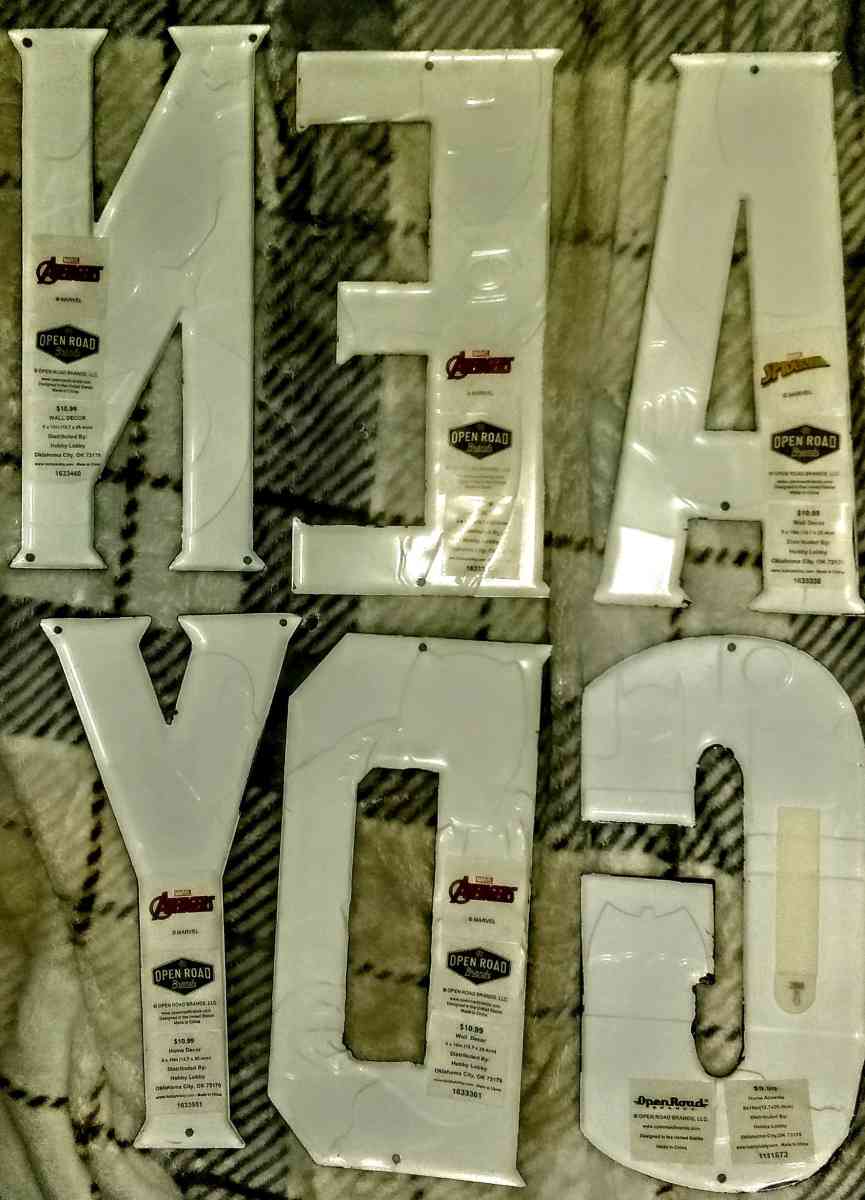 heros letters - Spokane, Washington - FleaMarketBay