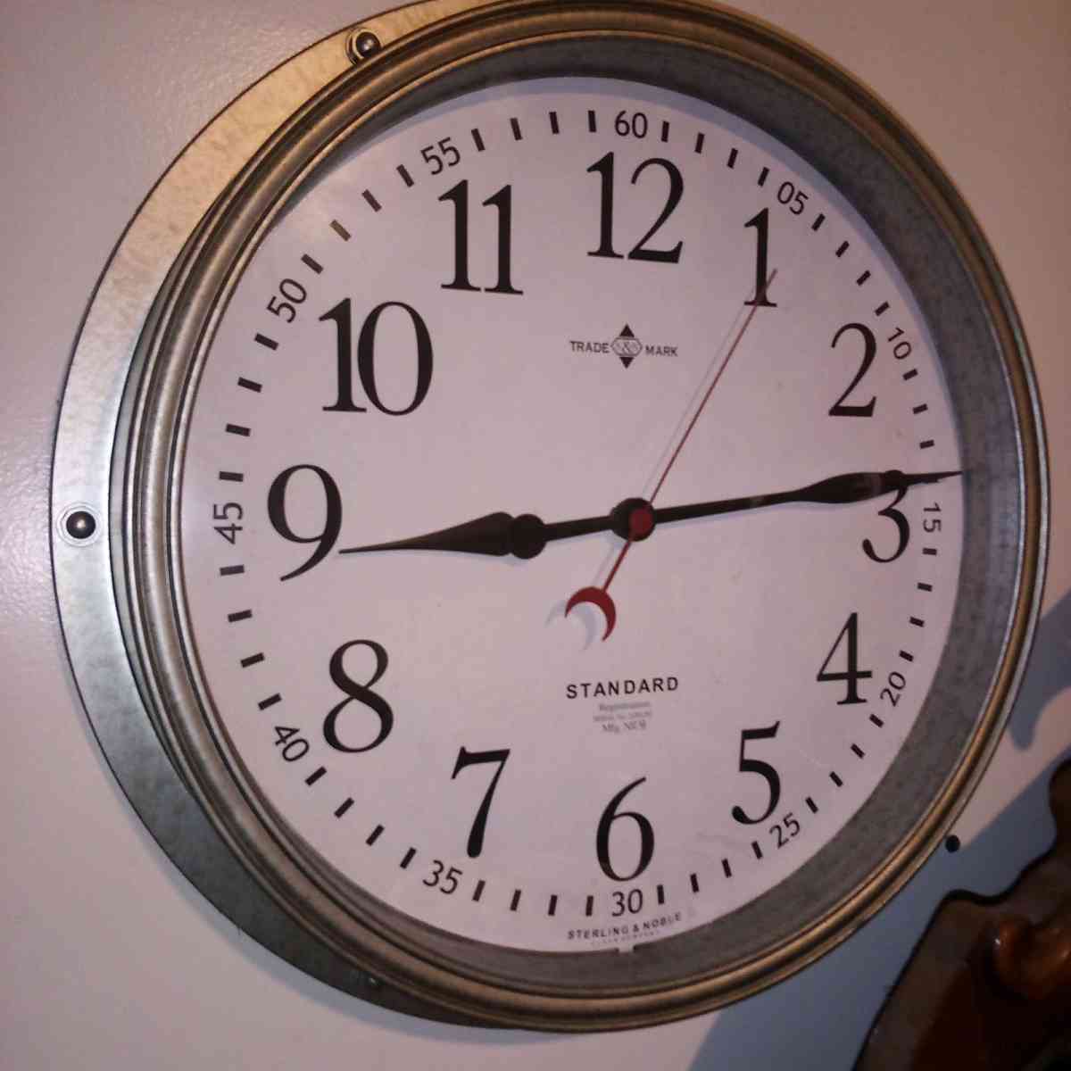 Industrial Style Clock - Columbia, Pennsylvania