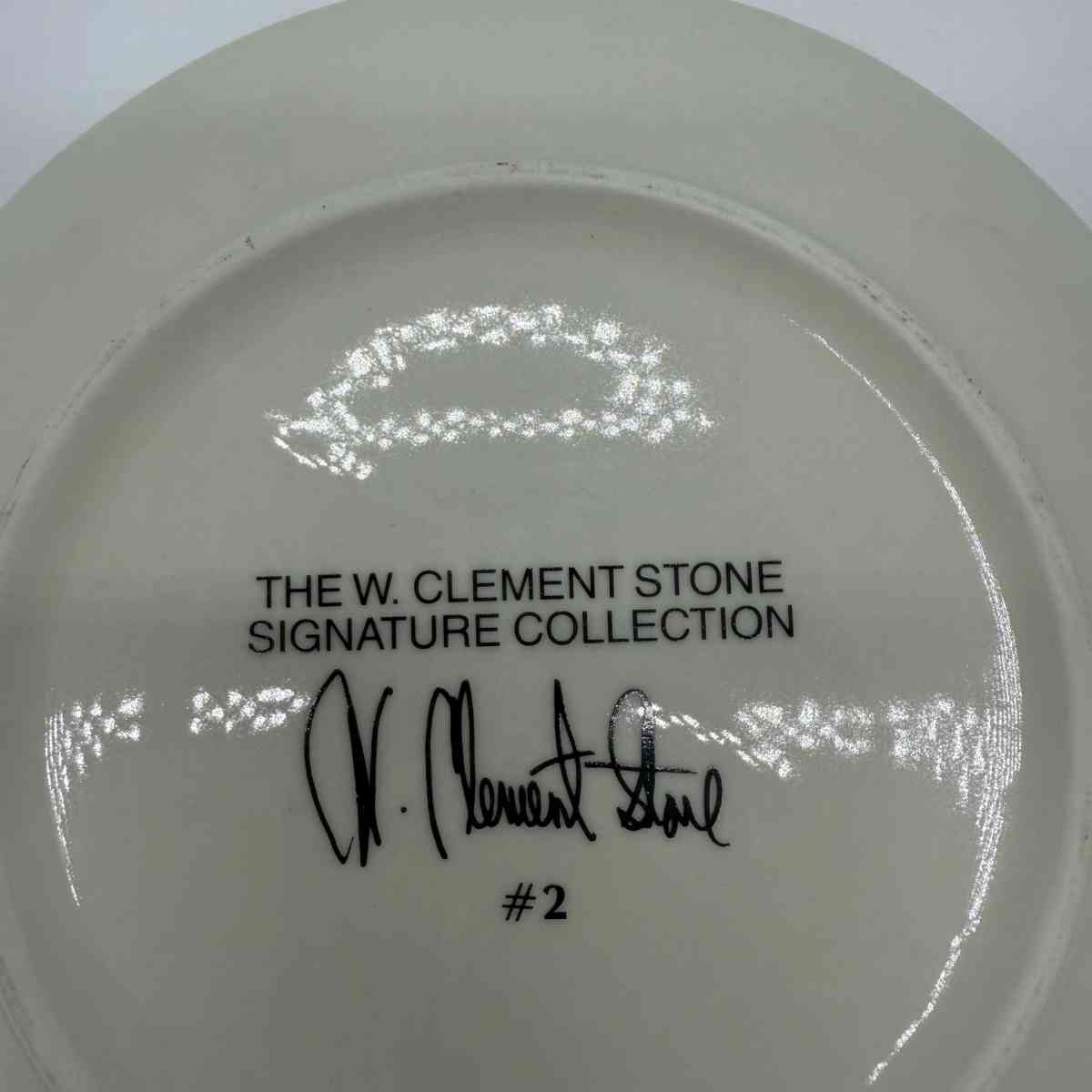 The W Clement Stone Signature Collection BE POSITIVE Plate - Mount Washington, Kentucky - FleaMarketBay