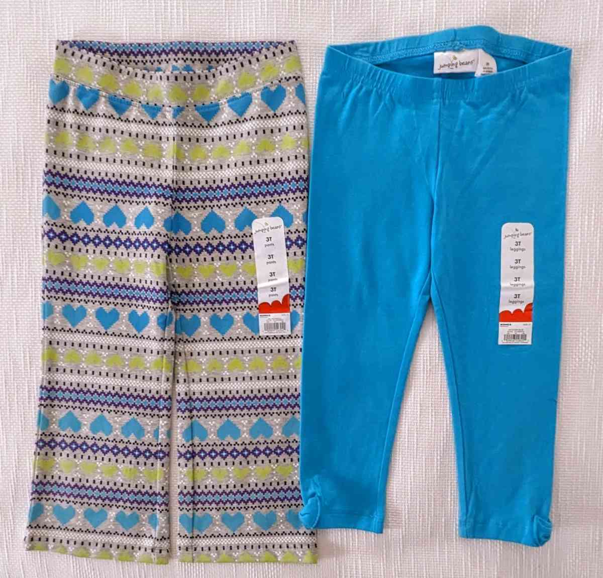 3 pcs Mix and Match Girl Pants Set - Staten Island, New York - FleaMarketBay