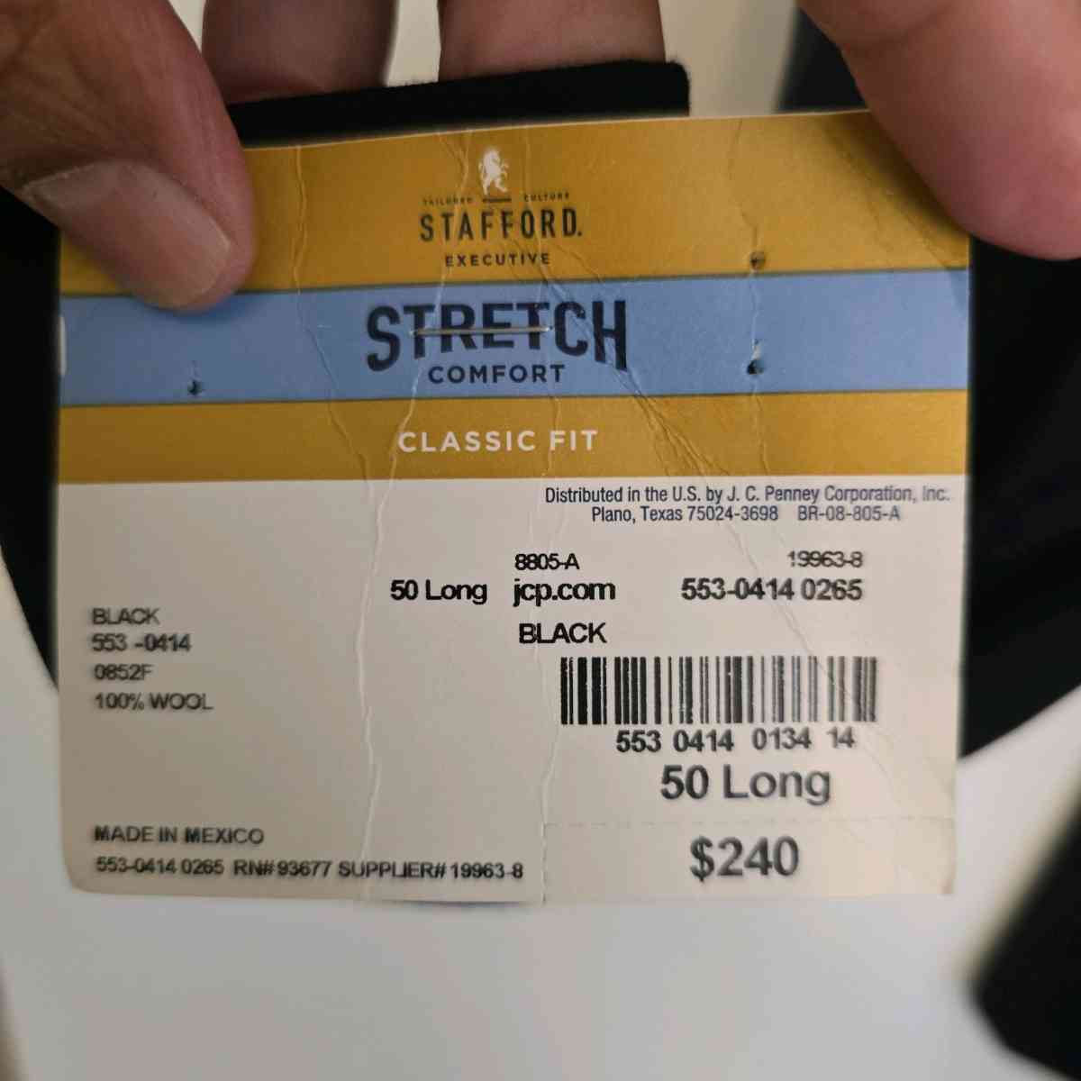 Stafford Executive Jacket Big and Tall - Punta Gorda, Florida - FleaMarketBay