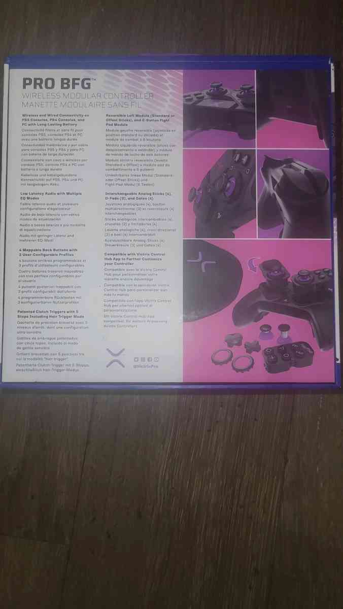 Victrix pro bfg controller Ps4 Ps5 PC - Lake City, Florida - FleaMarketBay