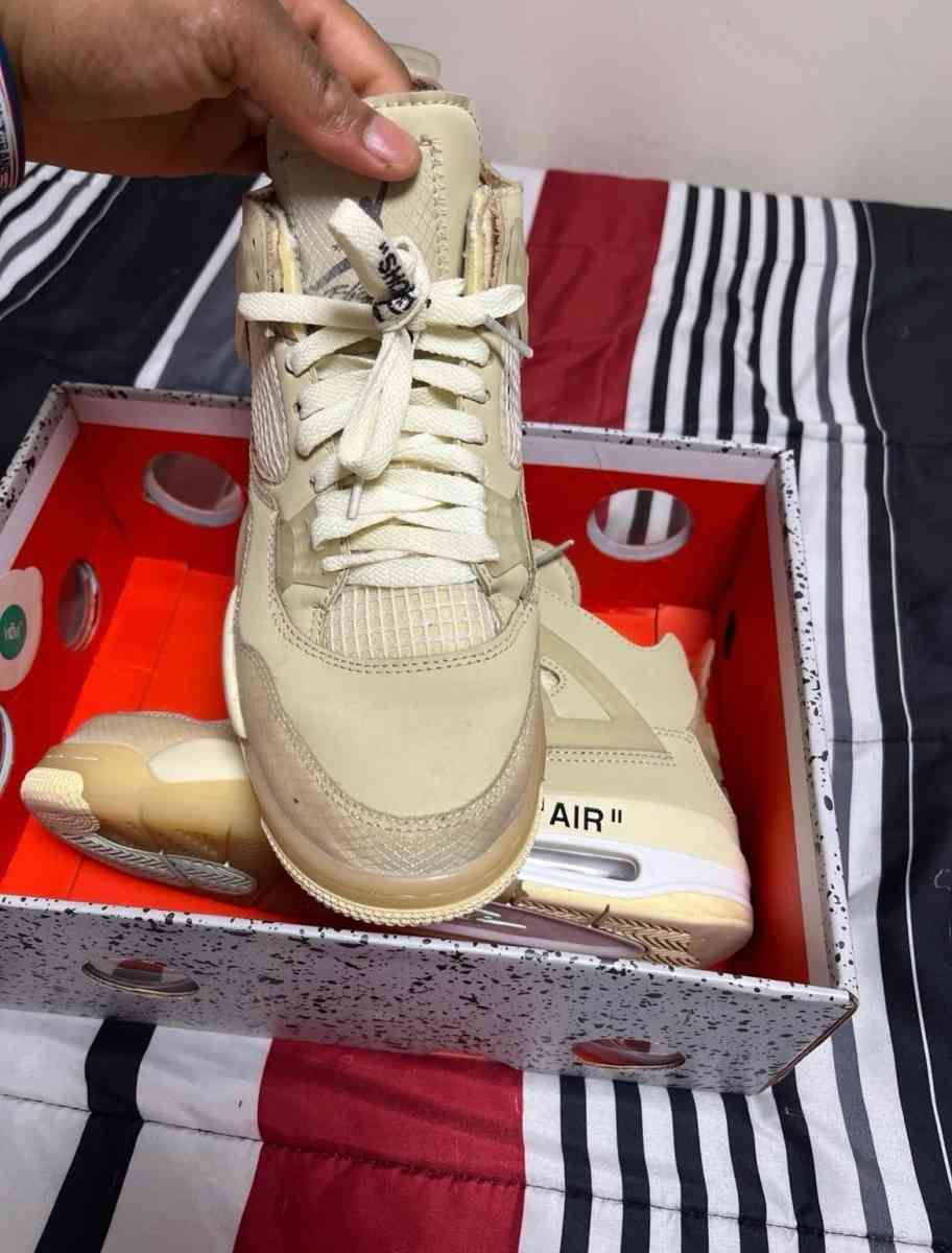 Off White Air Jordan 4 Retro - Orangeburg, South Carolina - FleaMarketBay
