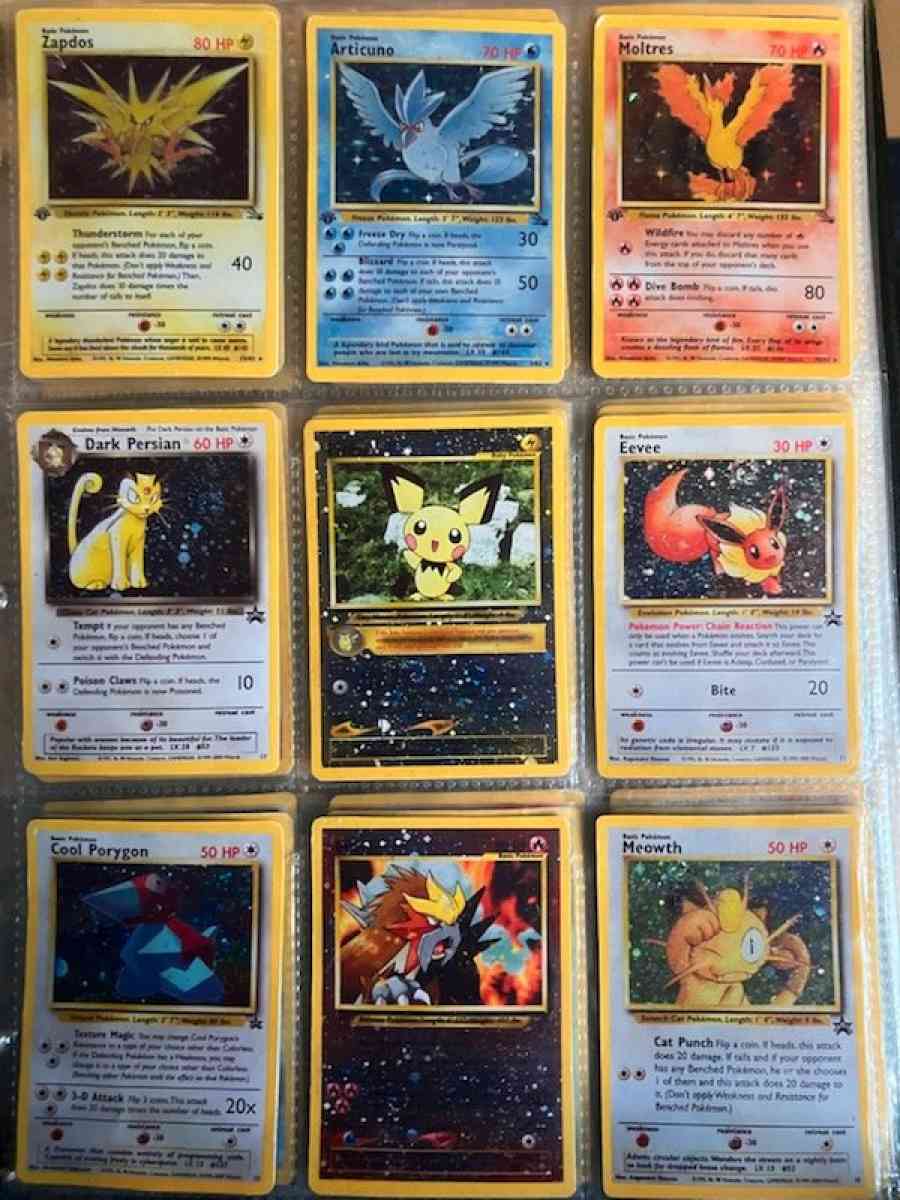 pokemon cards binder - Corona, California
