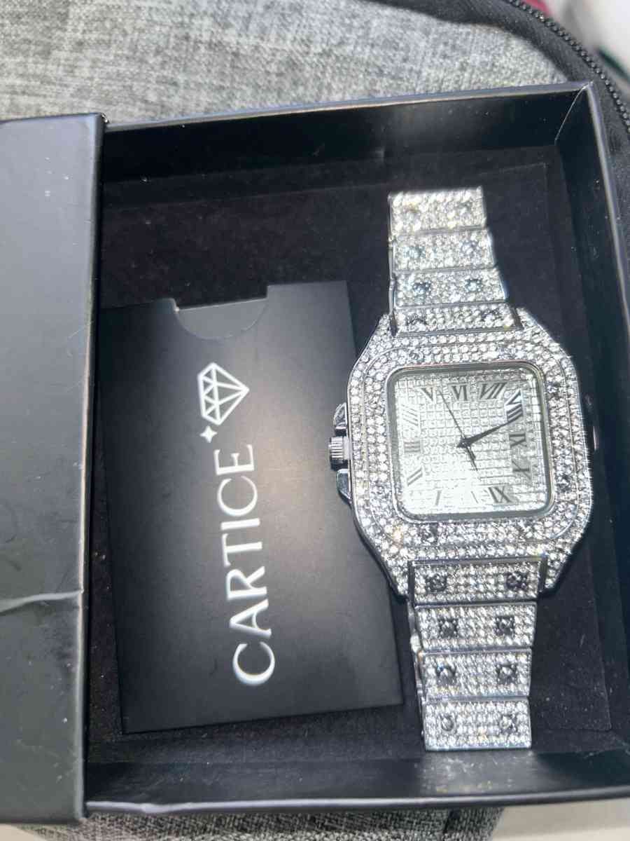 Cartier Galbee Stainless Steel Diamond Watch 24mm - Memphis, Tennessee - FleaMarketBay