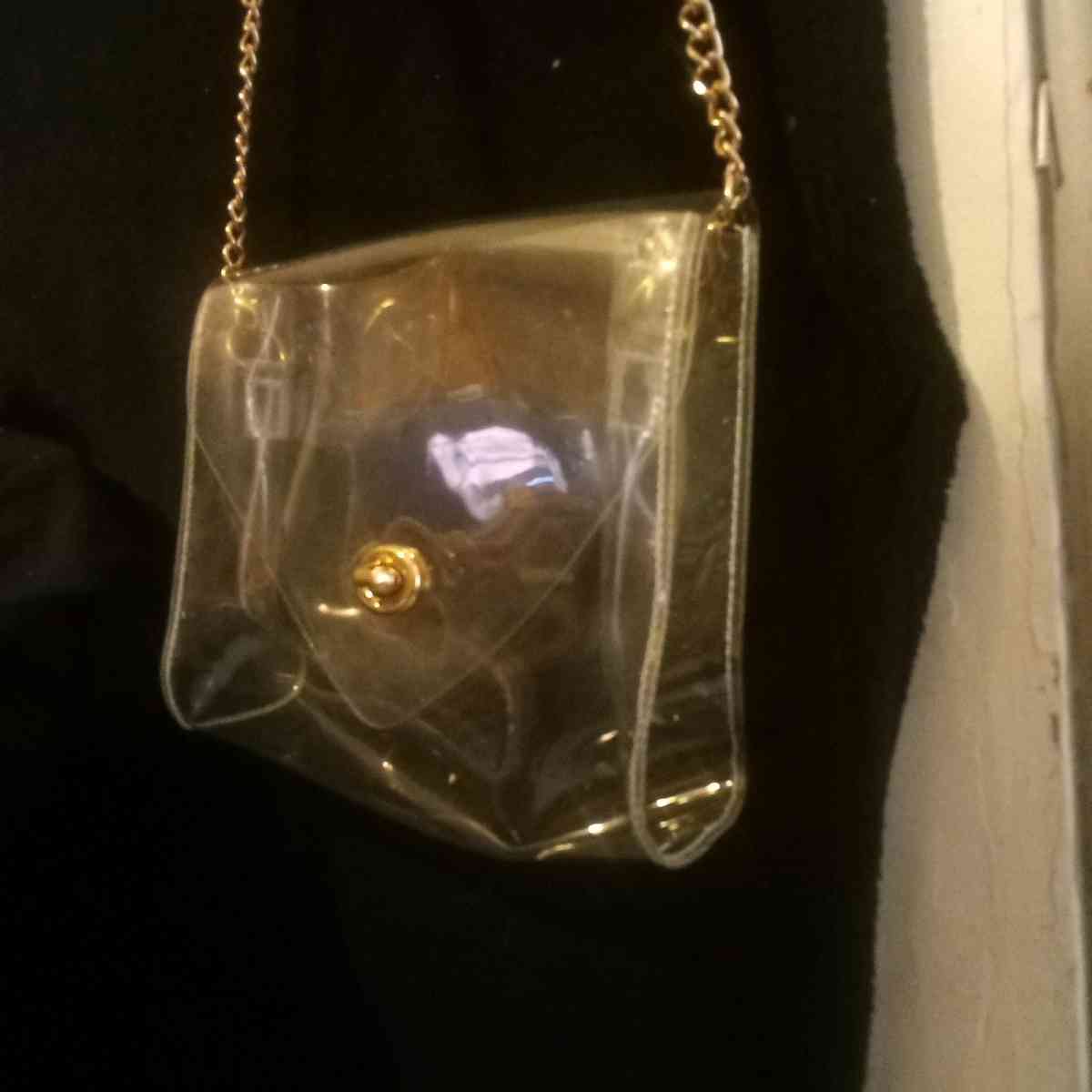 Clear Vinyl Mod Handbag - Columbia, Pennsylvania