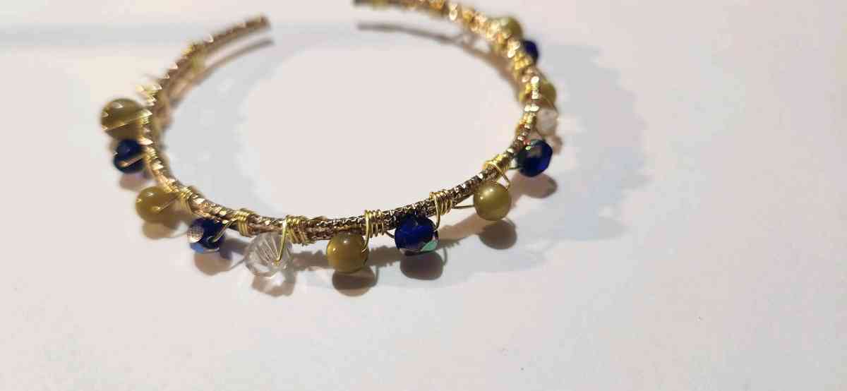 handmade wire wrapped bracelet - Imlay, Nevada - FleaMarketBay