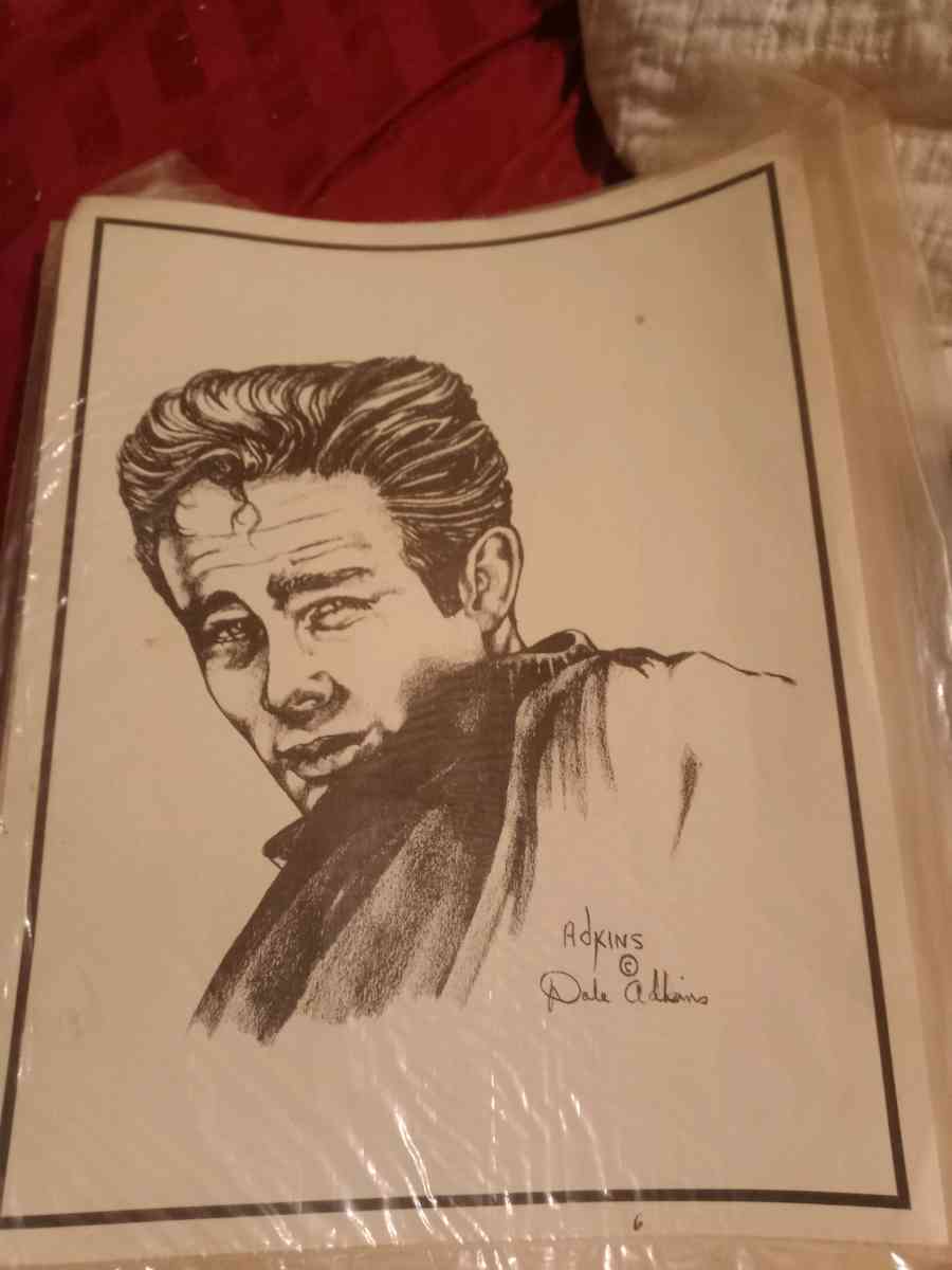 Dale Adkins drawings - Newcastle, Oklahoma - FleaMarketBay