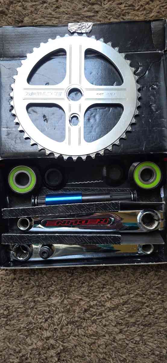 redline complete bmx crank 175 single pinch bolt arms - Louisville, Kentucky - FleaMarketBay