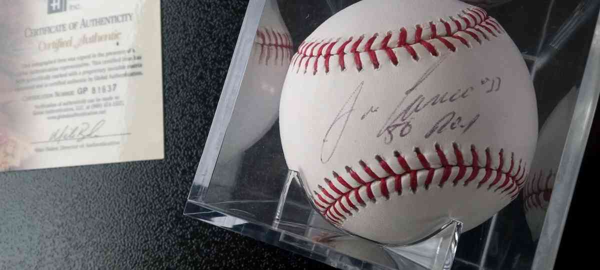 baseball signed by Jose Canseco with coa - Asheboro, North Carolina - FleaMarketBay