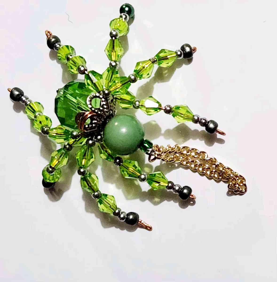 handmade glass beaded spider - Imlay, Nevada - FleaMarketBay