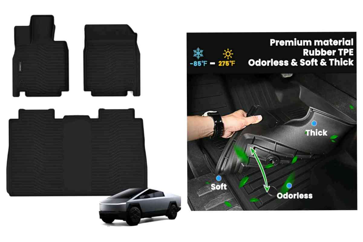 Tesla Cybertruck 2024 all weather mats - Charlotte, North Carolina