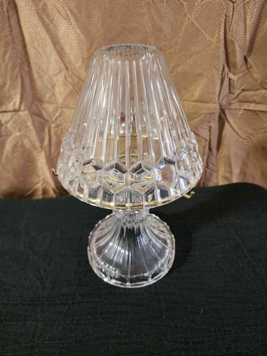 Crystal lamp tealight holder - Knoxville, Tennessee - FleaMarketBay