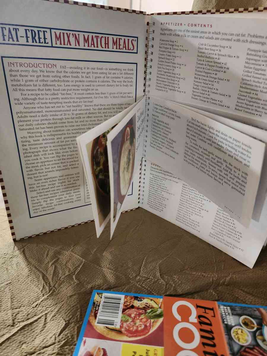 Healthy meals cookbooks - Knoxville, Tennessee - FleaMarketBay