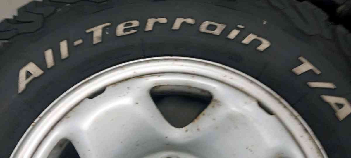 set of the 4 tires 24575R16 - Atherton, California - FleaMarketBay