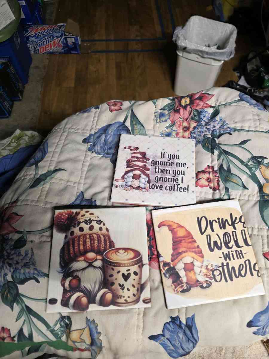ceramic coasters - Somerville, Alabama - FleaMarketBay