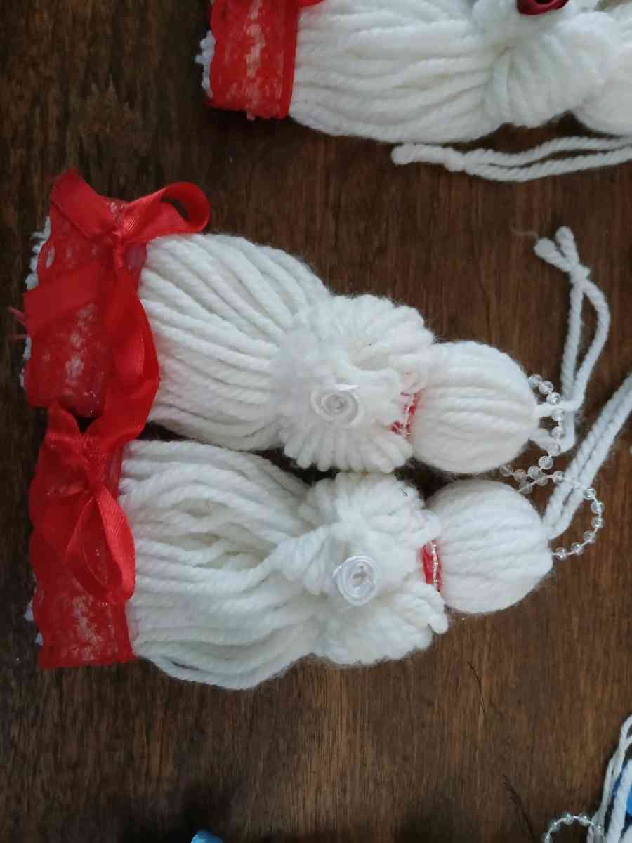 yarn angel ornaments - Wyoming, Michigan - FleaMarketBay