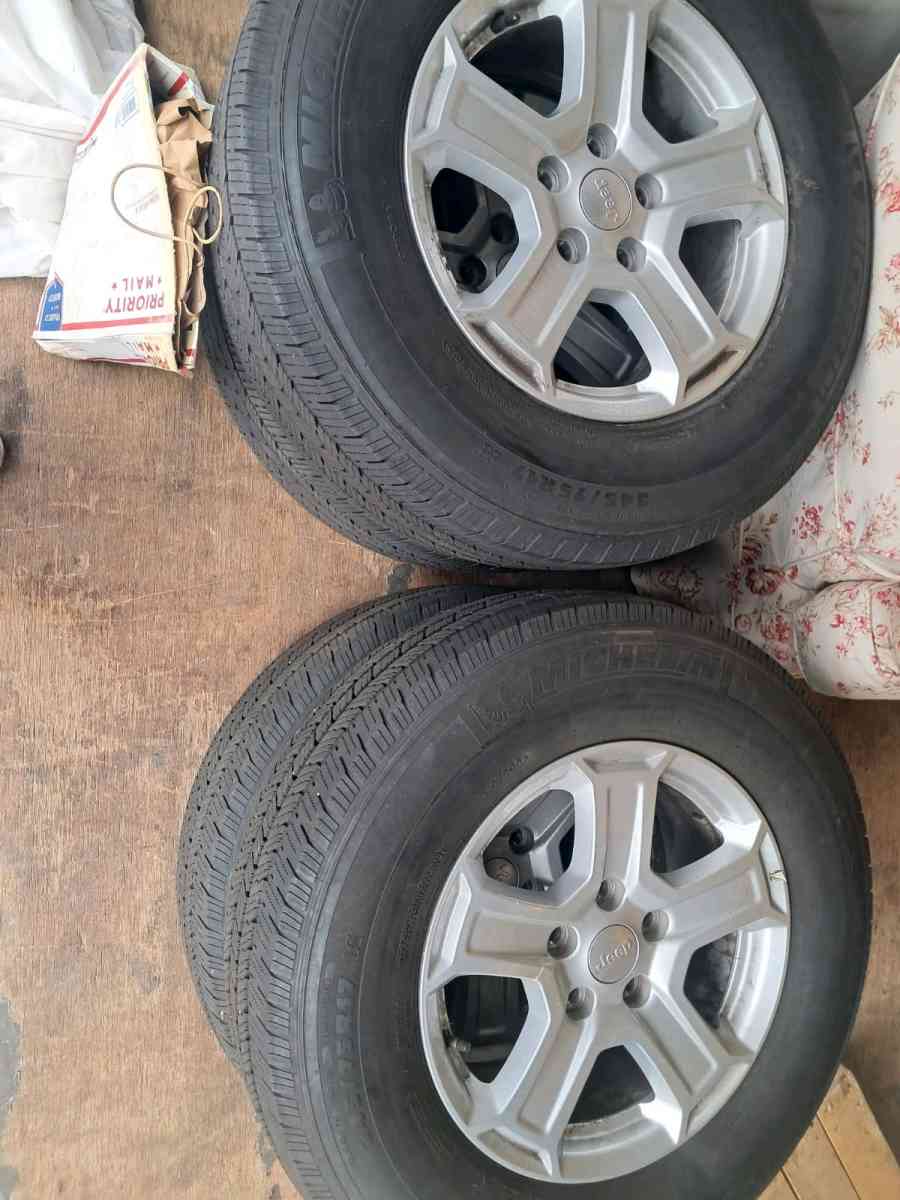 Usd tires for a Jeep Wrangler - Lynchburg, Virginia