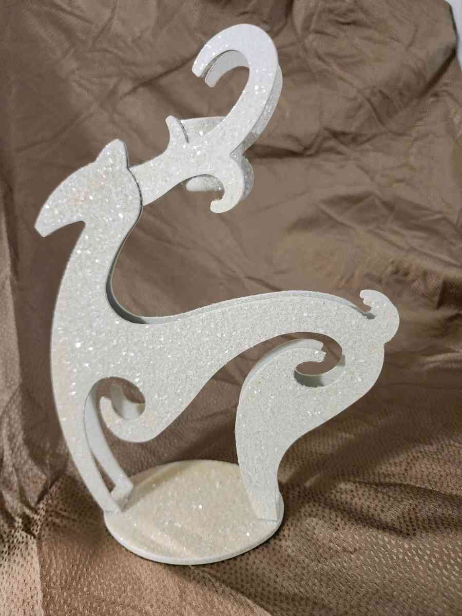 Glittery reindeer candle holder - Knoxville, Tennessee