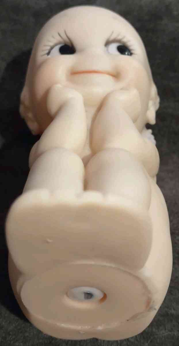 THINKER KEWPIE SQUEAKY DOLL  CAMEO  VINTAGE ROSE ONEILL - Hayward, California - FleaMarketBay