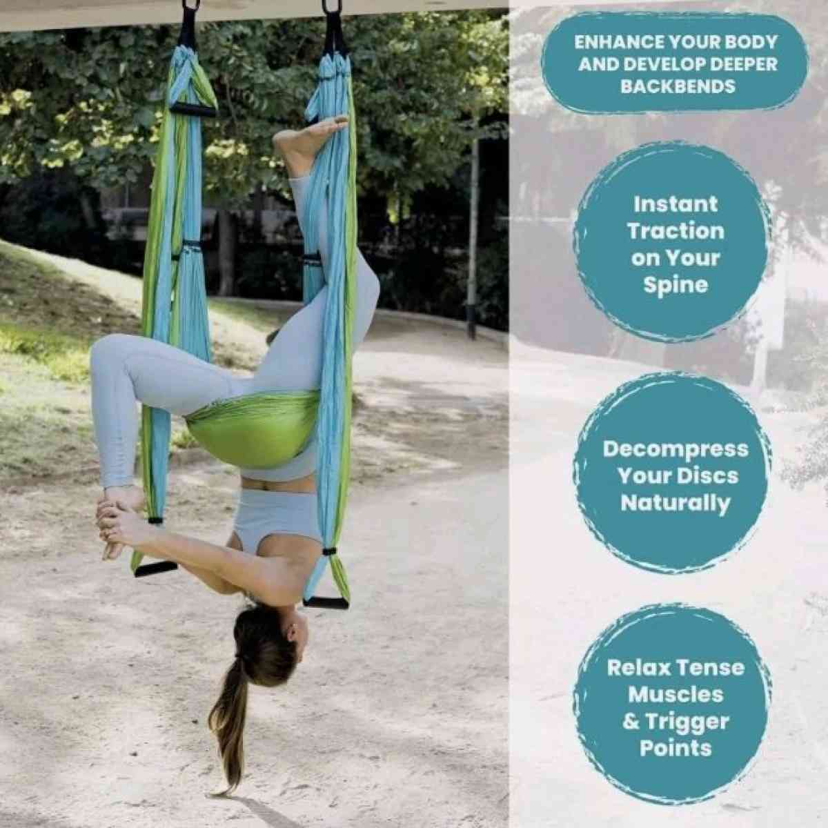 YOGABODY Yoga Trapeze Swing Inversion tool - Walton, Kentucky - FleaMarketBay