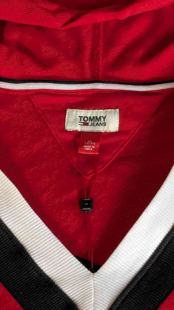 Tommy Hilfiger Tommy Jeans Womens Hooded Sweatshirt Dress - Staten Island, New York - FleaMarketBay