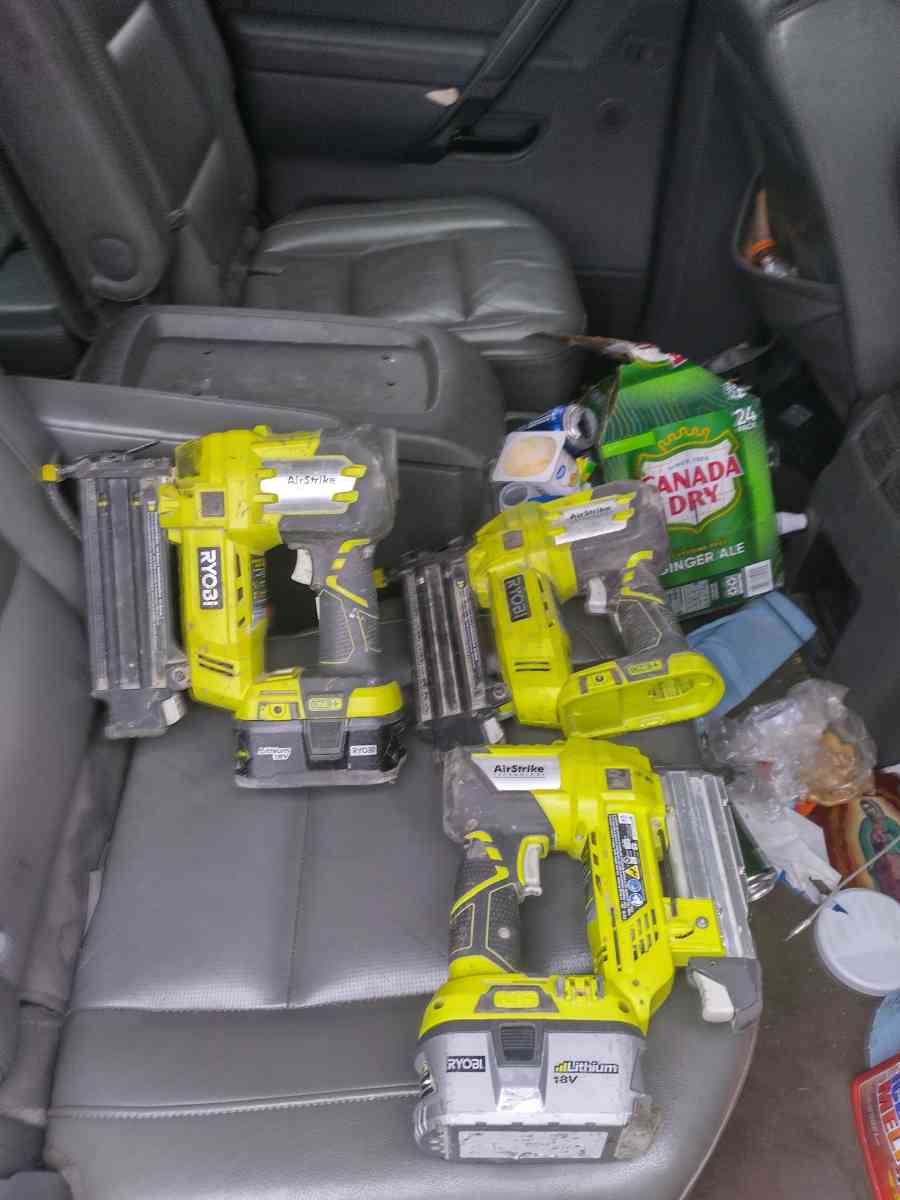 Ryobi nail cordless guns - Joliet, Illinois