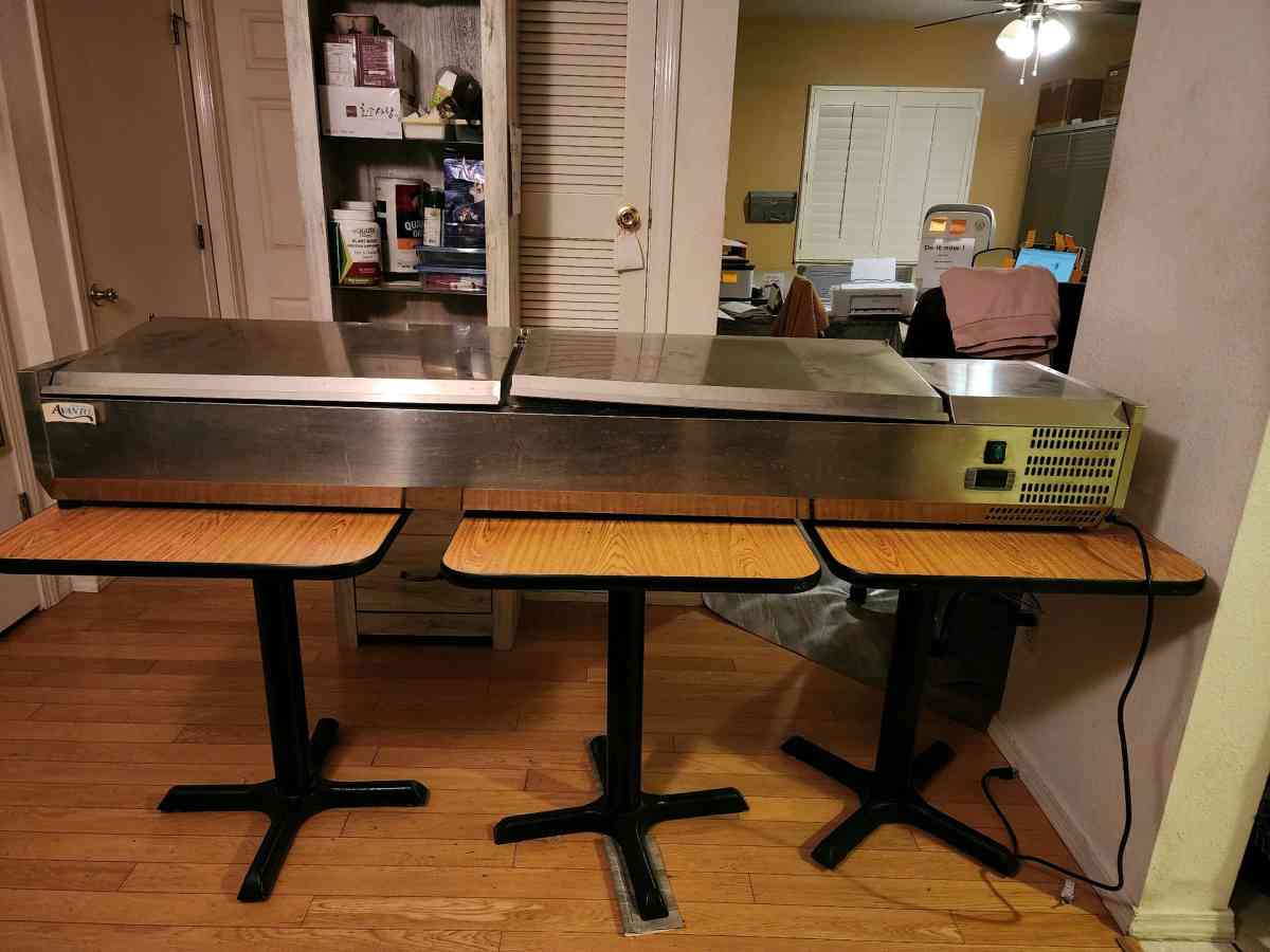 refrigerator and tables for commercial - El Paso, Texas - FleaMarketBay