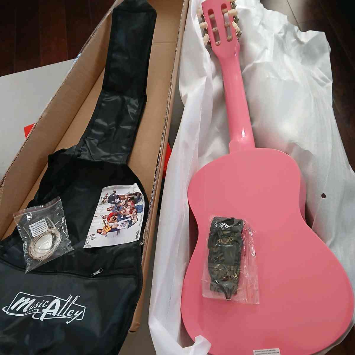 Music Alley Kids Pink Guitar - Indianapolis, Indiana - FleaMarketBay