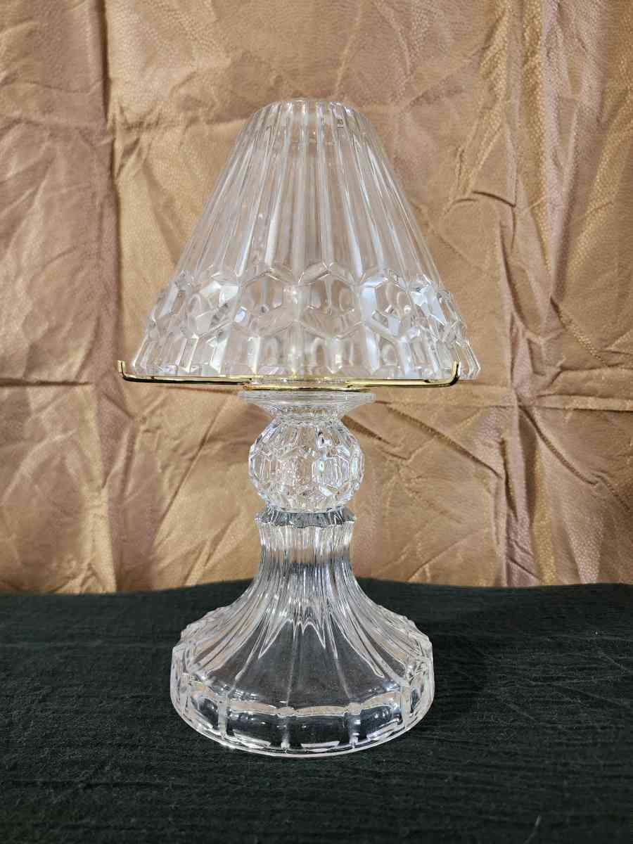 Crystal lamp tealight holder - Knoxville, Tennessee - FleaMarketBay