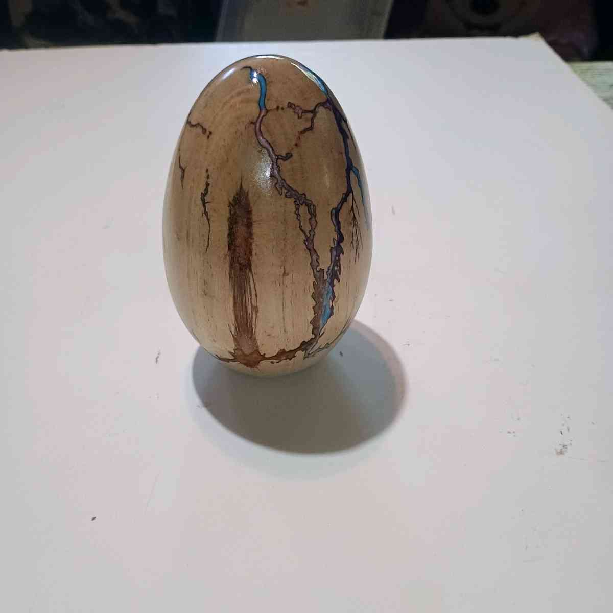 Egg Lichtenberg Fractal Burn Easter - Clearwater, Kansas - FleaMarketBay