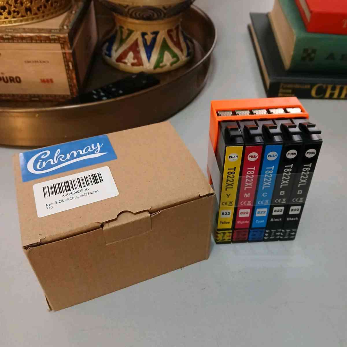 Cinkmay T822XL Ink Cartridge 5 Combo Pack - Indianapolis, Indiana