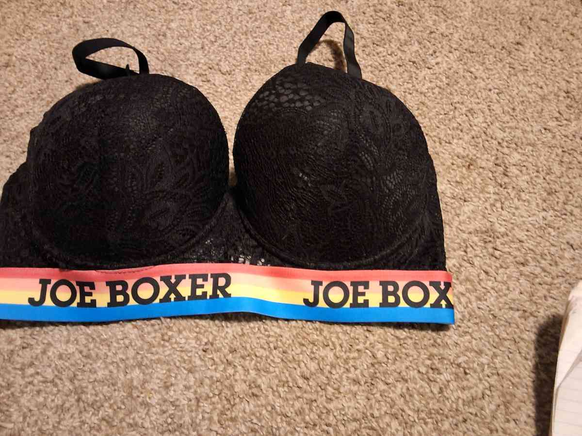 New  with tags Joe Boxer  bras