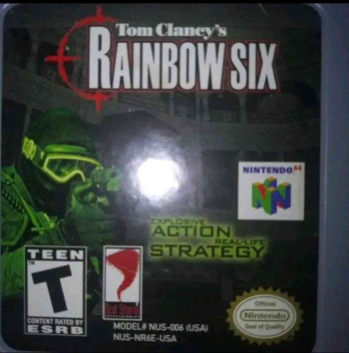 Ton Clancy Rainbow Six N64 - Arlington Heights, Illinois - FleaMarketBay