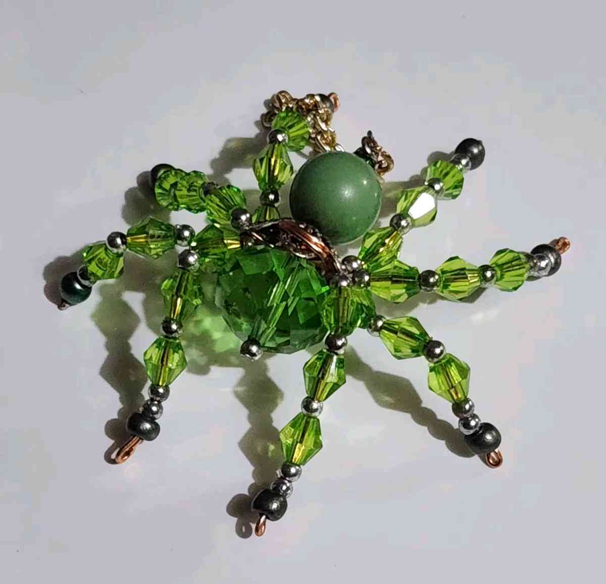 handmade glass beaded spider - Imlay, Nevada - FleaMarketBay
