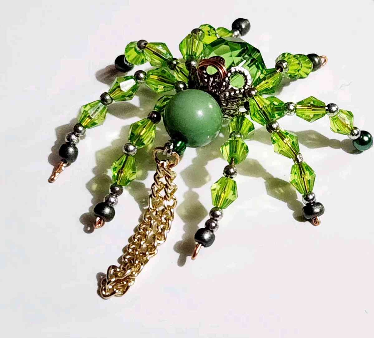 handmade glass beaded spider - Imlay, Nevada - FleaMarketBay