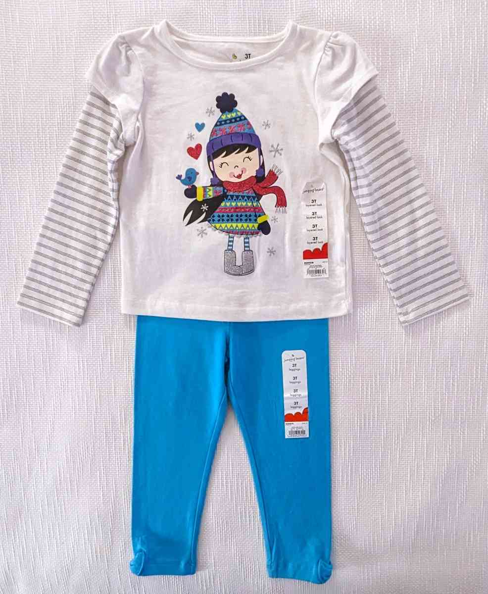 3 pcs Mix and Match Girl Pants Set - Staten Island, New York - FleaMarketBay