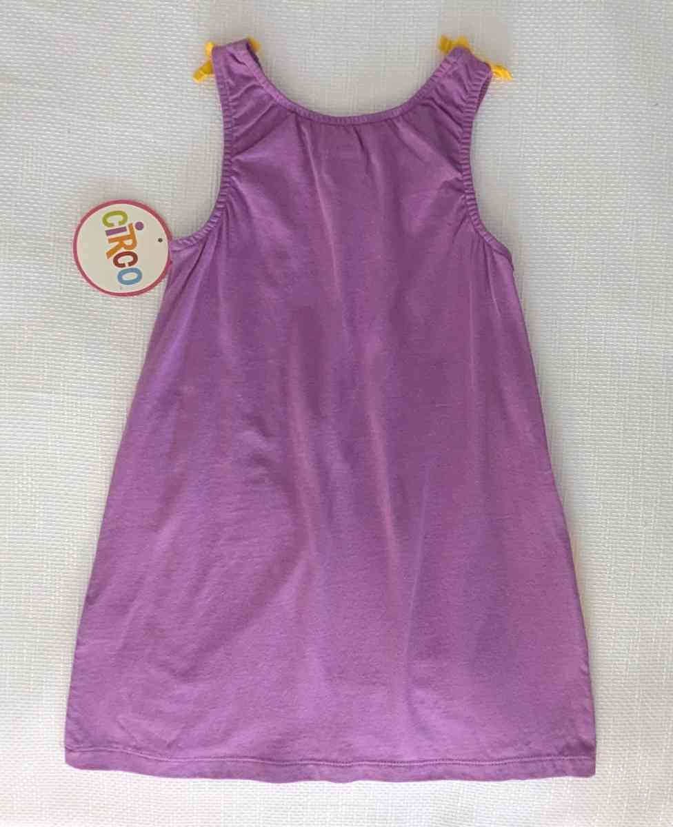 Vibrant Girls Sleeveless Dress With Butterfly Print - Staten Island, New York - FleaMarketBay