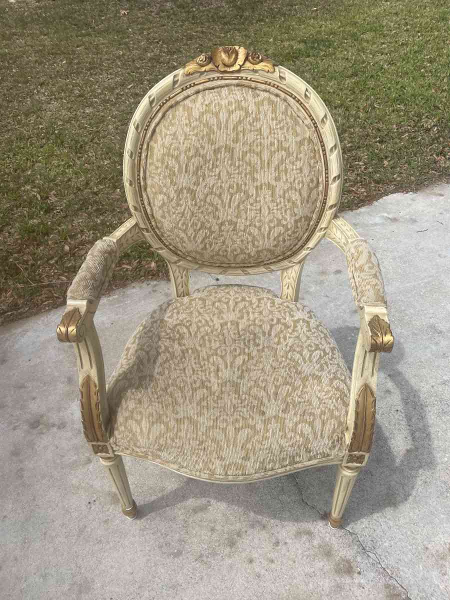 Vintage French Accent Chair - Lakeland, Florida - FleaMarketBay