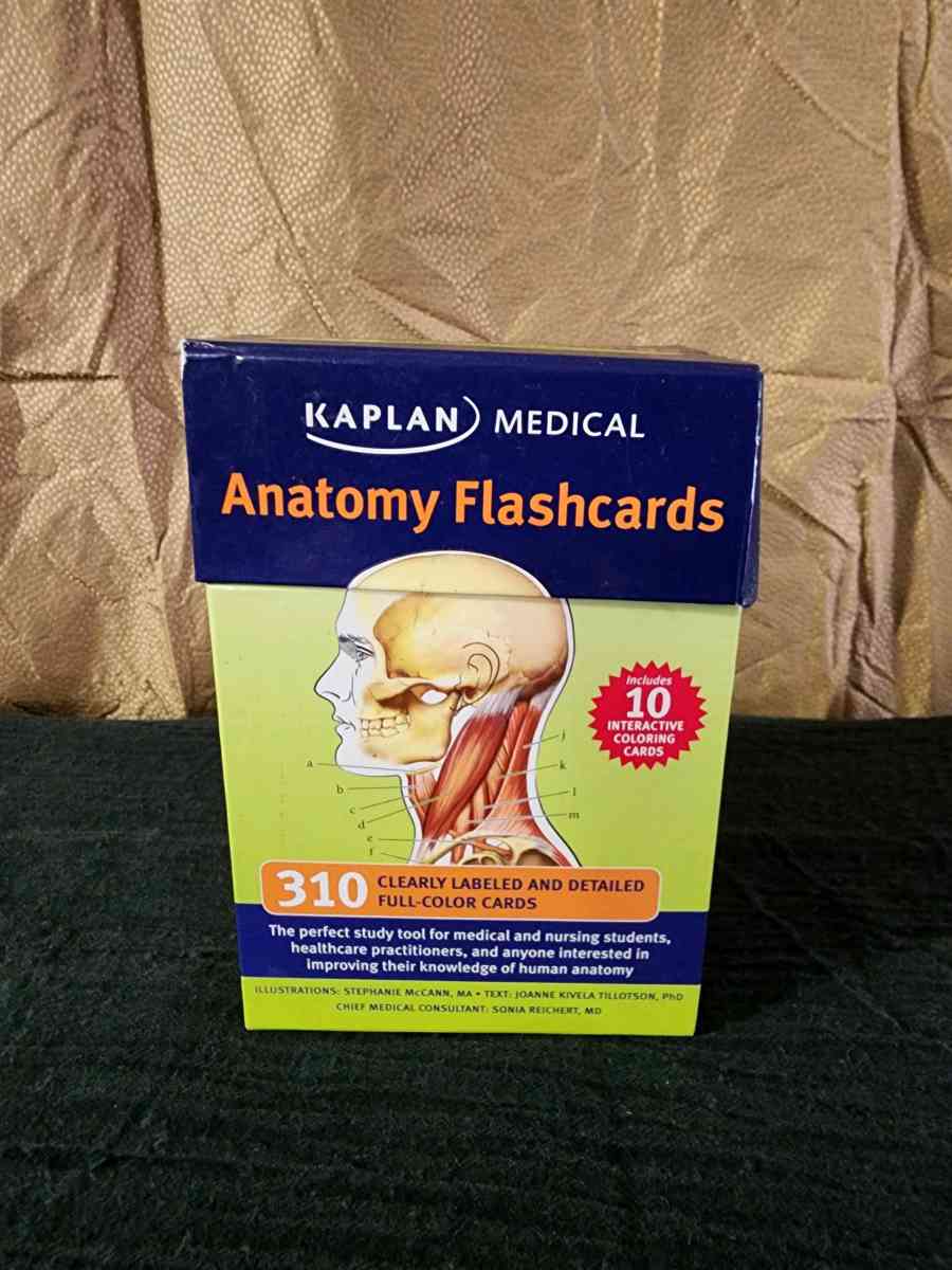 Anatomy Flashcards - Knoxville, Tennessee - FleaMarketBay