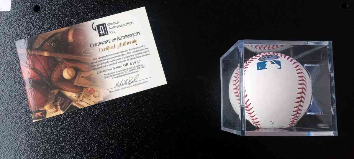 baseball signed by Jose Canseco with coa - Asheboro, North Carolina - FleaMarketBay
