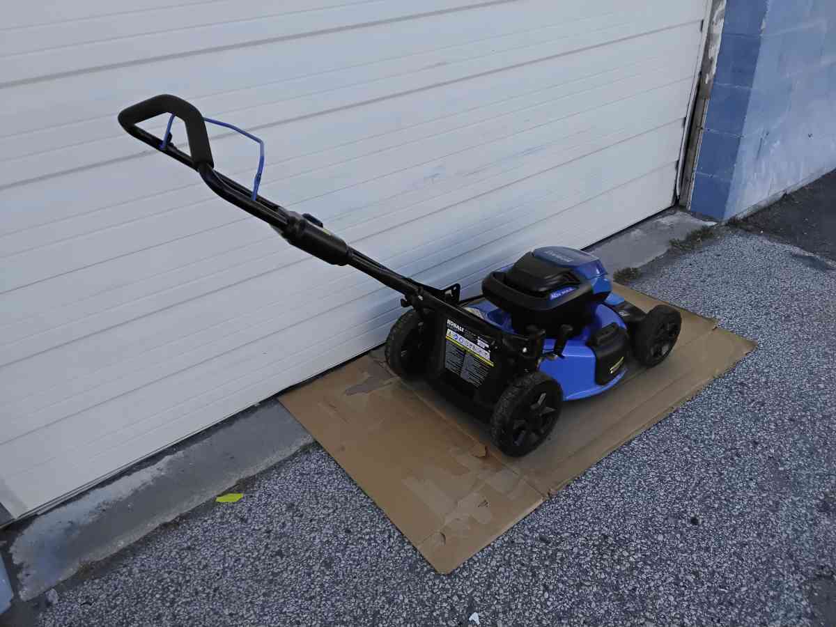Nice Kobalt Cordless 40 Volt Brushless Lawn Mower - Williamstown, New Jersey - FleaMarketBay
