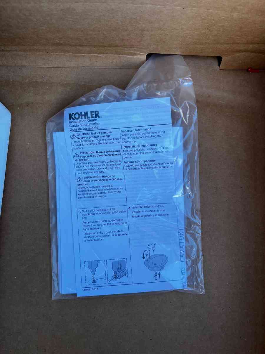 Kohler sink - Newport, Michigan - FleaMarketBay