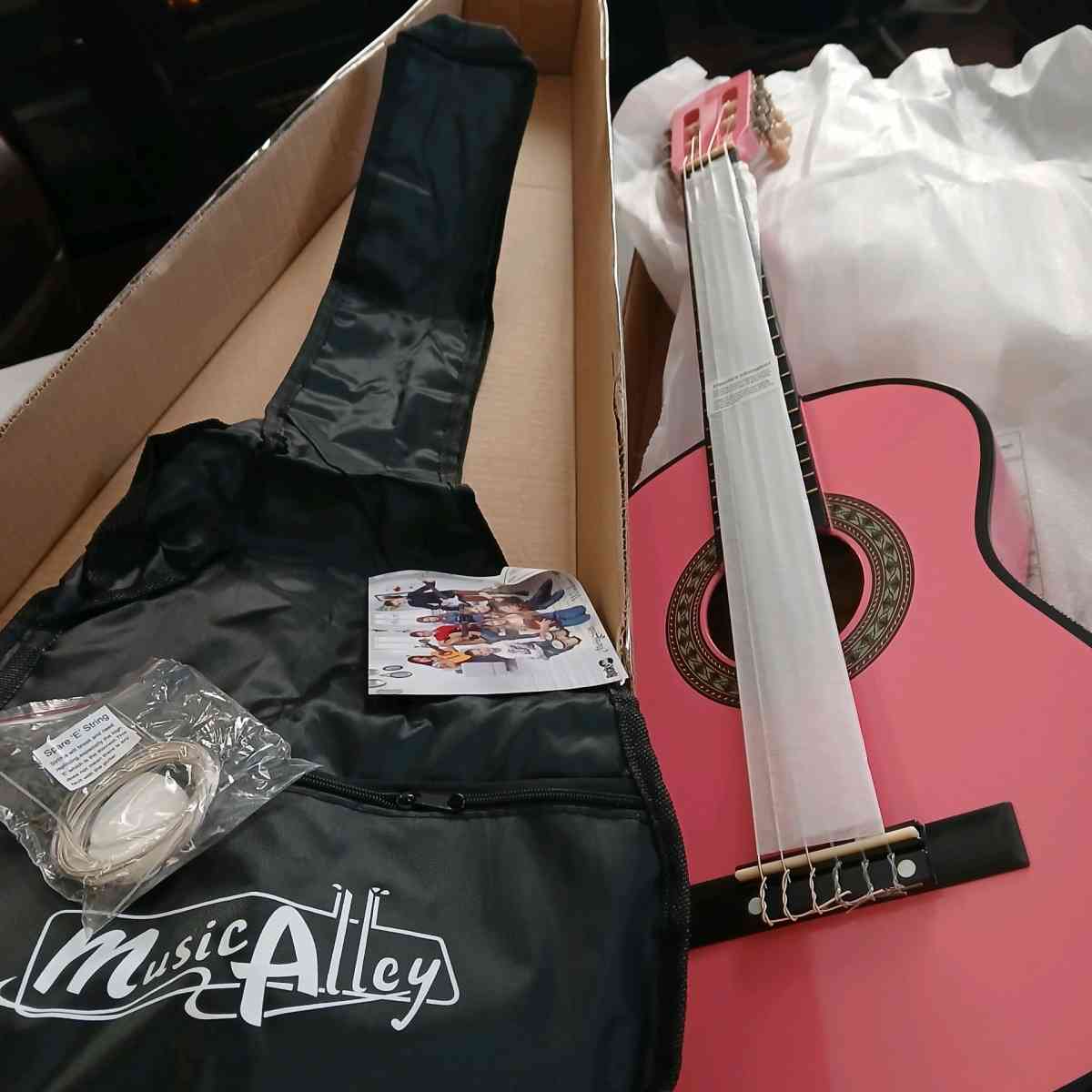 Music Alley Kids Pink Guitar - Indianapolis, Indiana - FleaMarketBay