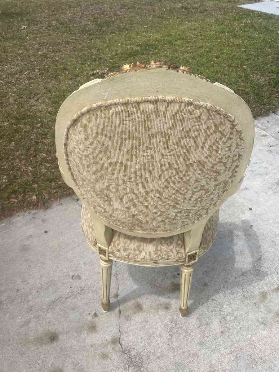 Vintage French Accent Chair - Lakeland, Florida - FleaMarketBay