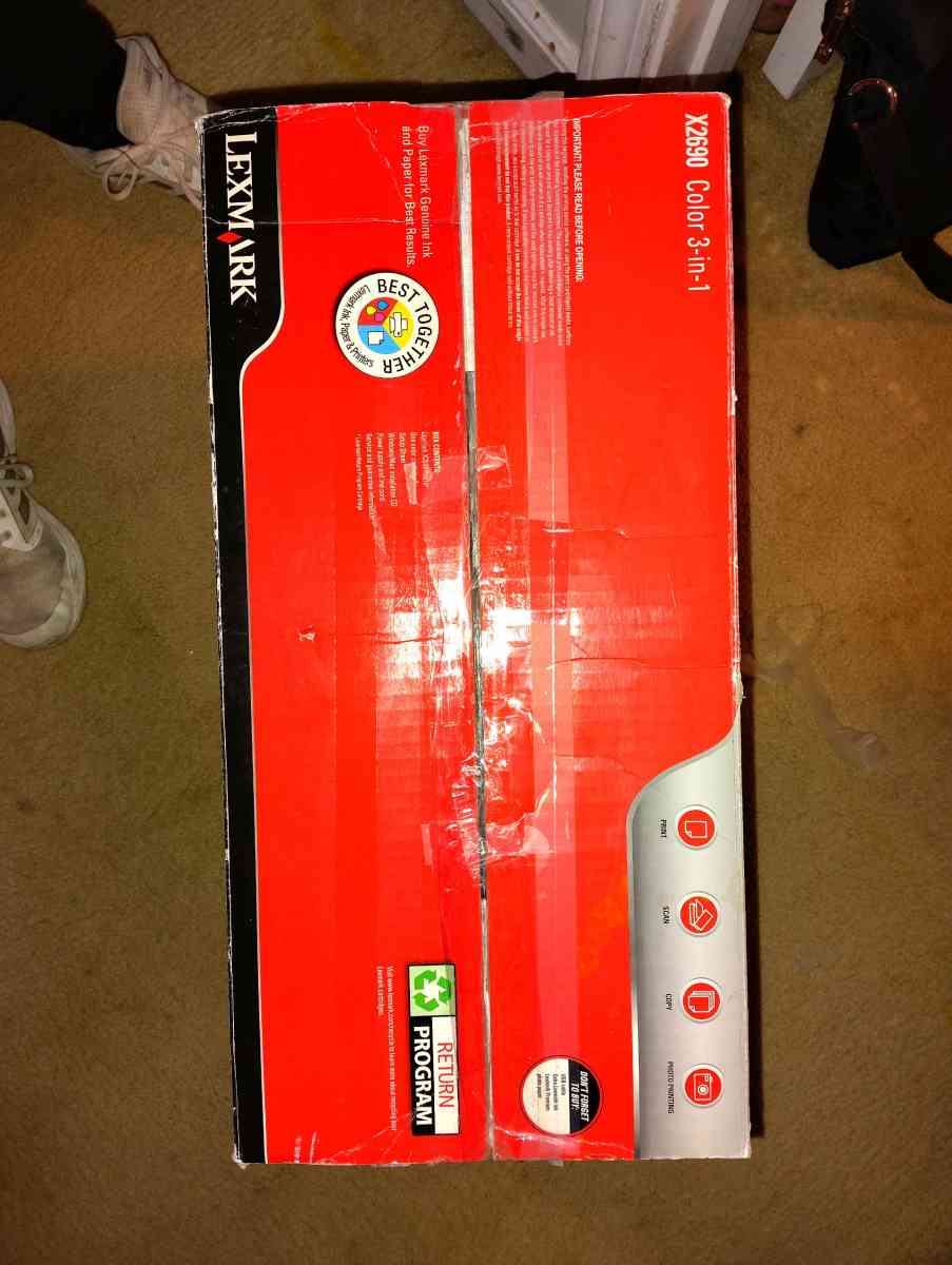 Lexmark 3 in 1 print printer scanner  and copier - Stockbridge, Georgia - FleaMarketBay