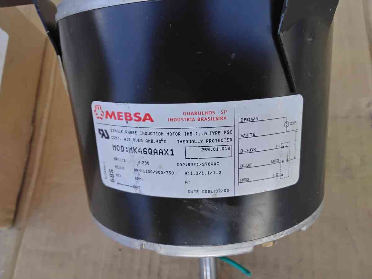 MEBSA IND 12 HP Electric Motor Dual Shaft Brand New - Williamstown, New Jersey - FleaMarketBay