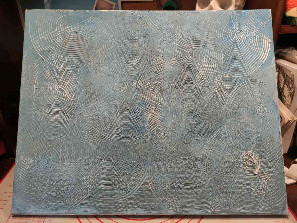 abstract Original art piece - Warren, Ohio - FleaMarketBay